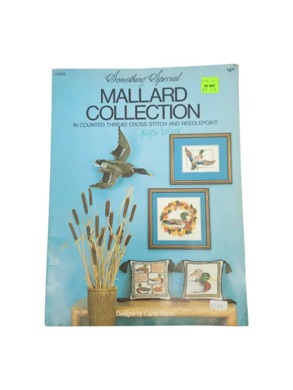 Cross Stitch Needlepoint Wildlife Mallard Lot of 5 Vintage Pattern Booklets DIY